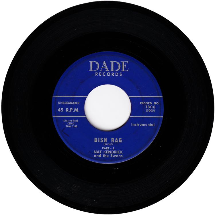 Nat Kendrick & The Swans - Dish Rag Part 1 / Dish Rag Part 2