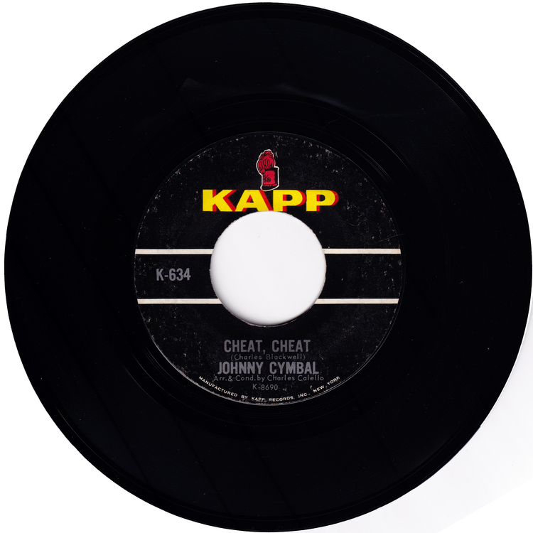 Johnny Cymbal - 16 Shades Of Blue / Cheat, Cheat