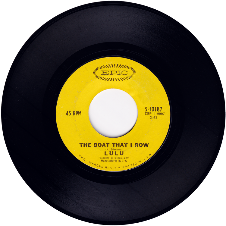 Lulu - To Sir With Love / The Boat That I Row