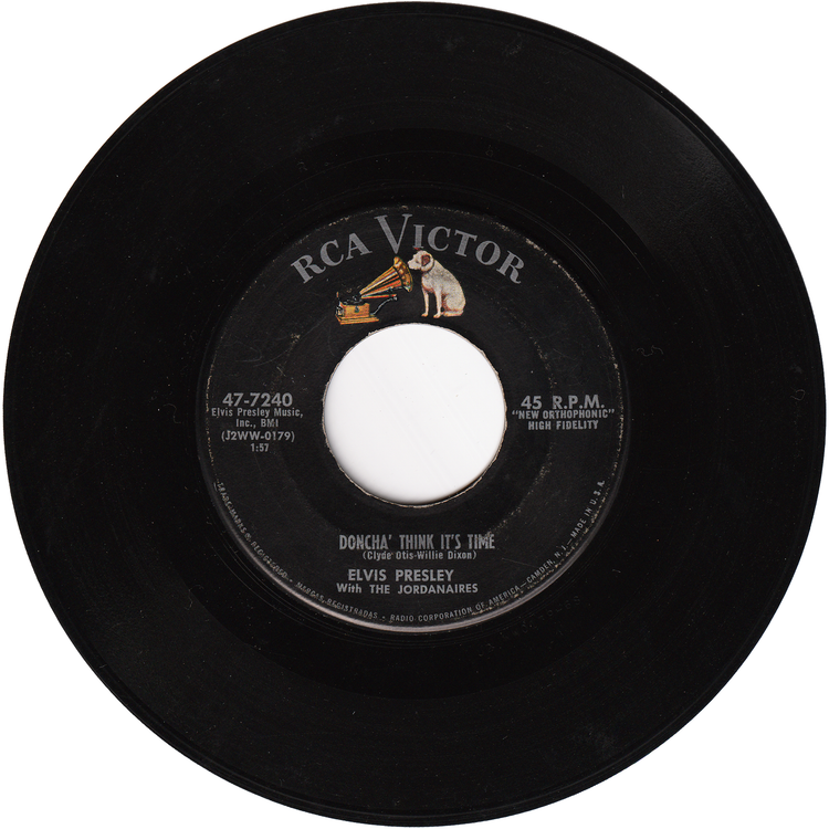 Elvis Presley - Wear My Ring Around Your Neck / Doncha' Think It's Time
