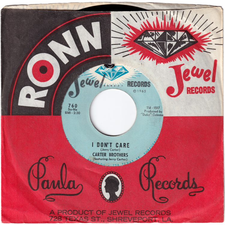 Carter Brothers - I Don't Care / I've Been Mistreated