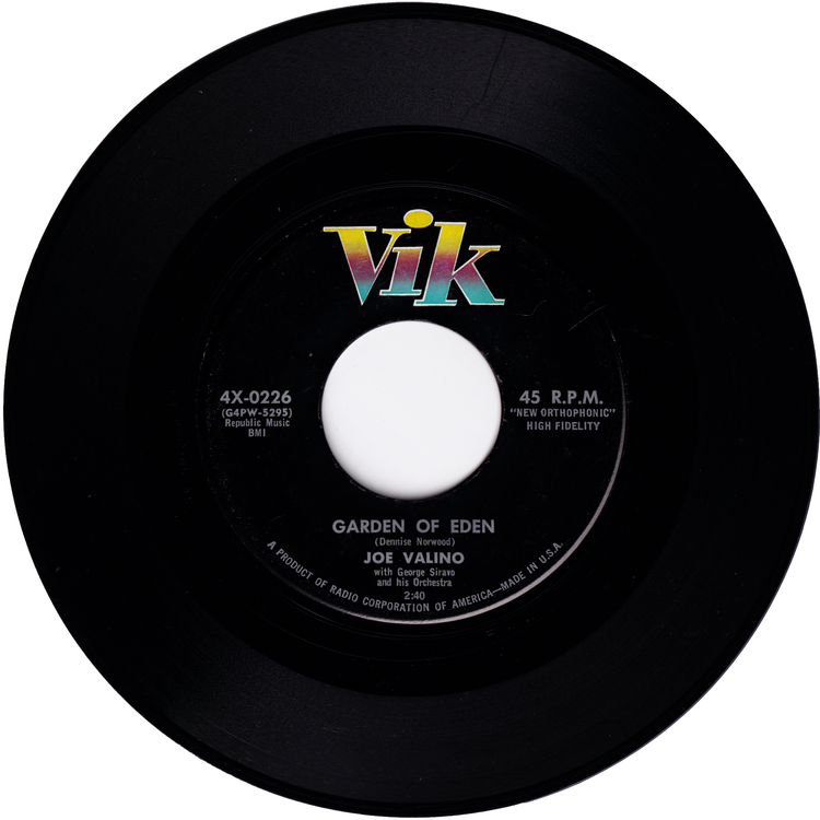 Joe Valino with George Siravo - Caravan / Garden Of Eden