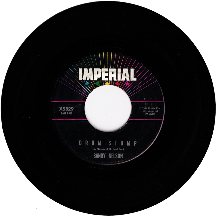 Sandy Nelson - Drummin' Up A Storm / Drum Stomp