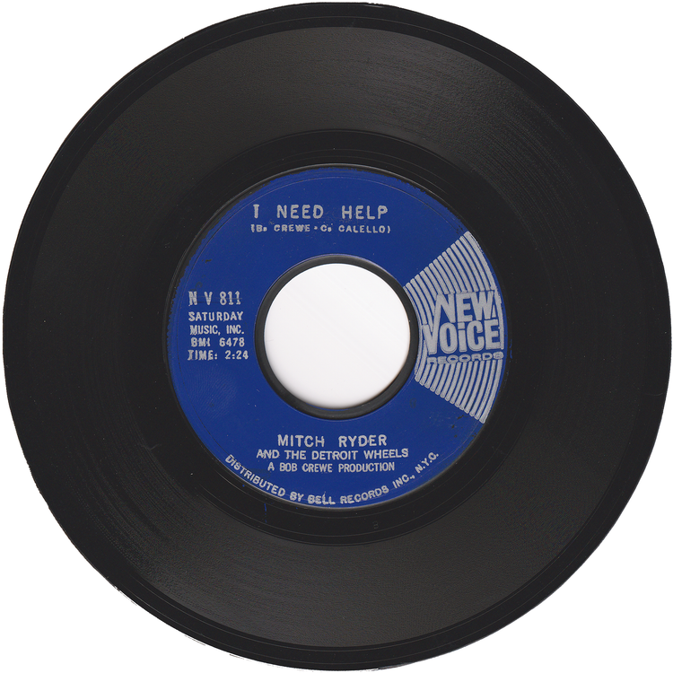 Mitch Ryder & The Detroit Wheels - Break Out / I Need Help