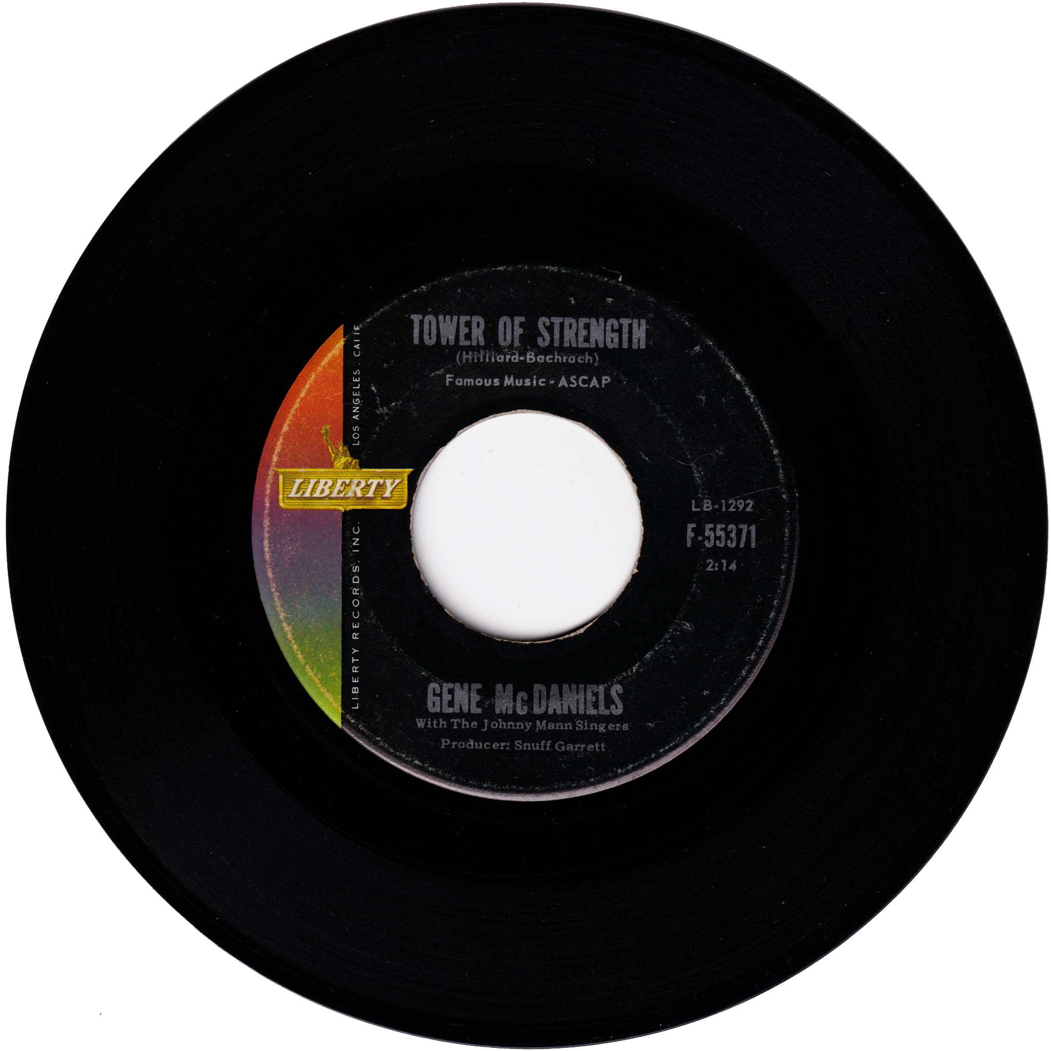 Gene McDaniels - Tower Of Strength / The Secret – NIGHT BEAT
