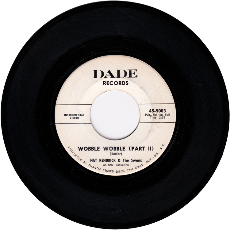 Nat Kendrick & The Swans - Wobble Wobble Part 1 / Wobble Wobble Part 2 (Promo)