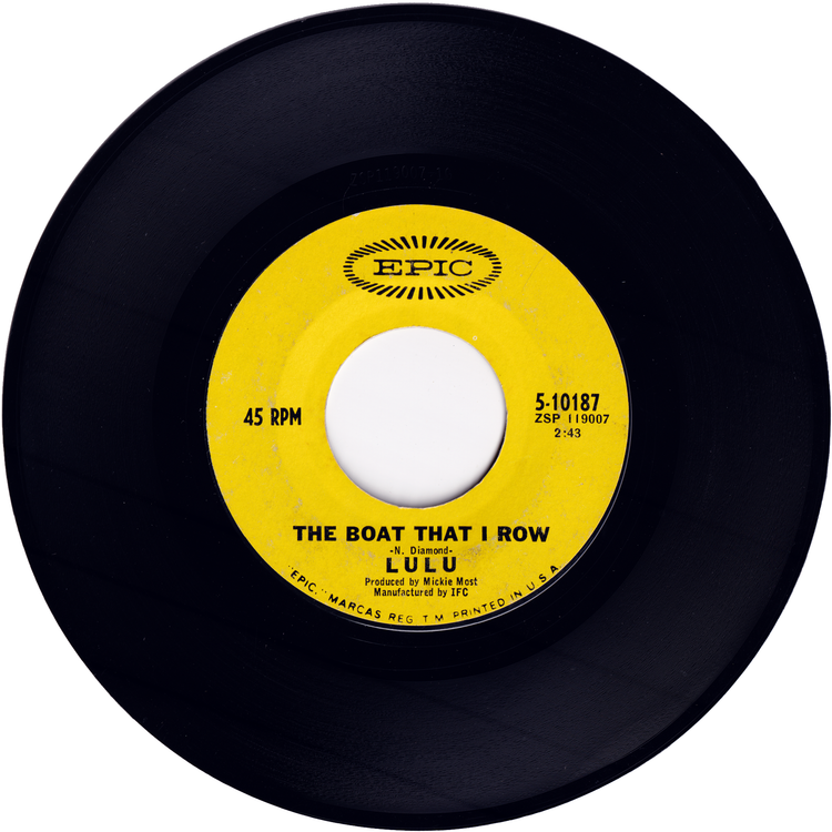 Lulu - To Sir With Love / The Boat That I Row