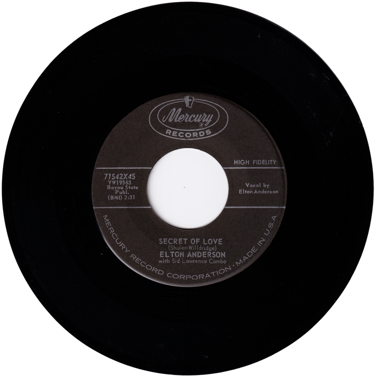 Elton Anderson - Cool Down Baby / Secret of Love