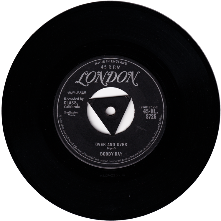 Bobby Day - Rockin' Robin / Over & Over (UK LONDON Label)