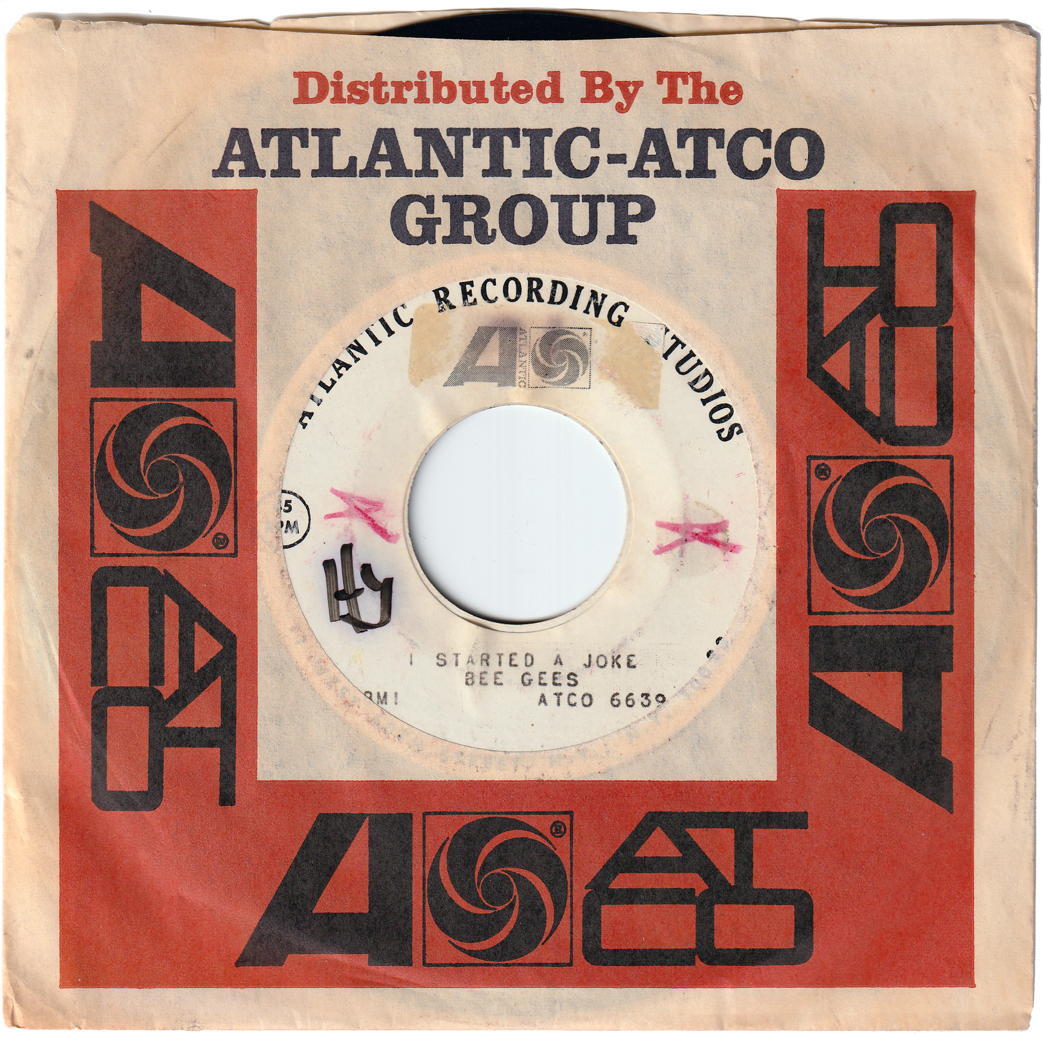 The Bee Gees - I Started A Joke / Blanc [Test press] – NIGHT BEAT