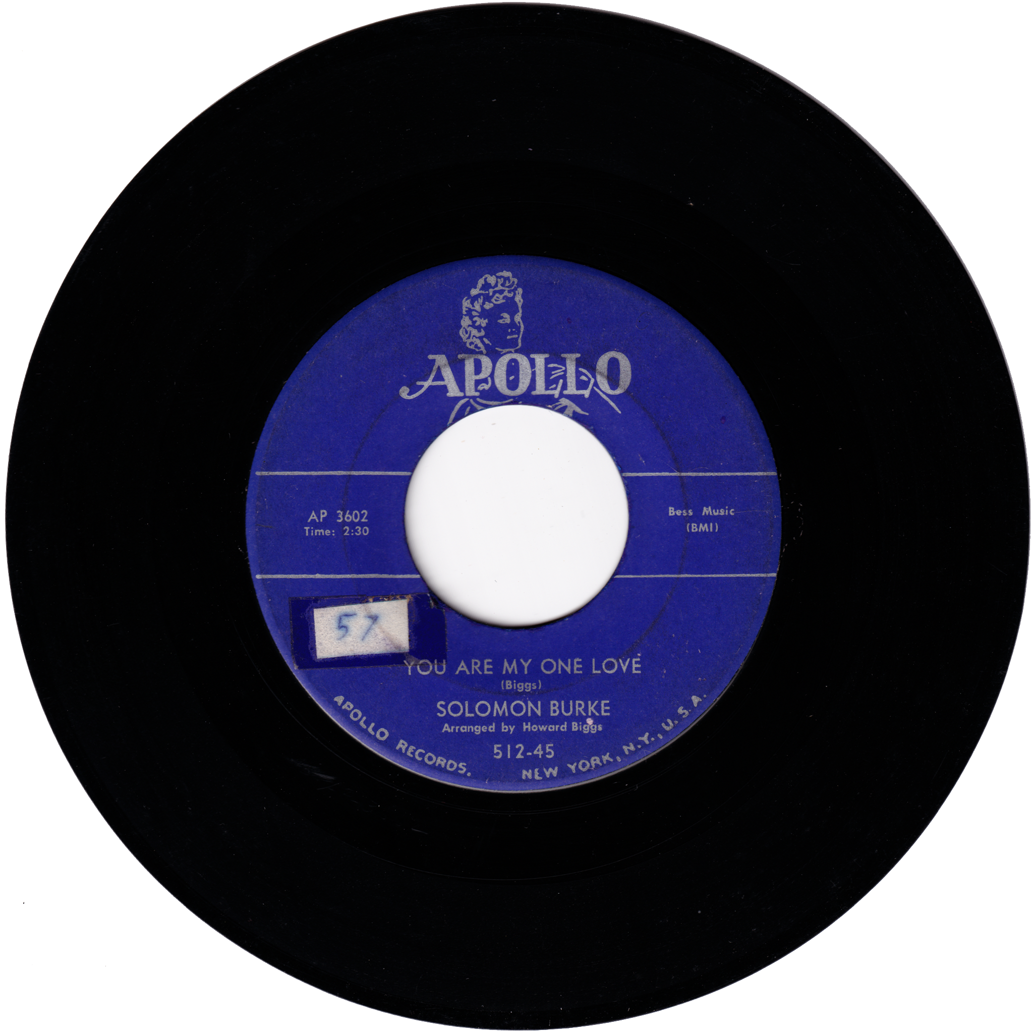Solomon Burke - You Are My One Love / For You & You Alone – NIGHT