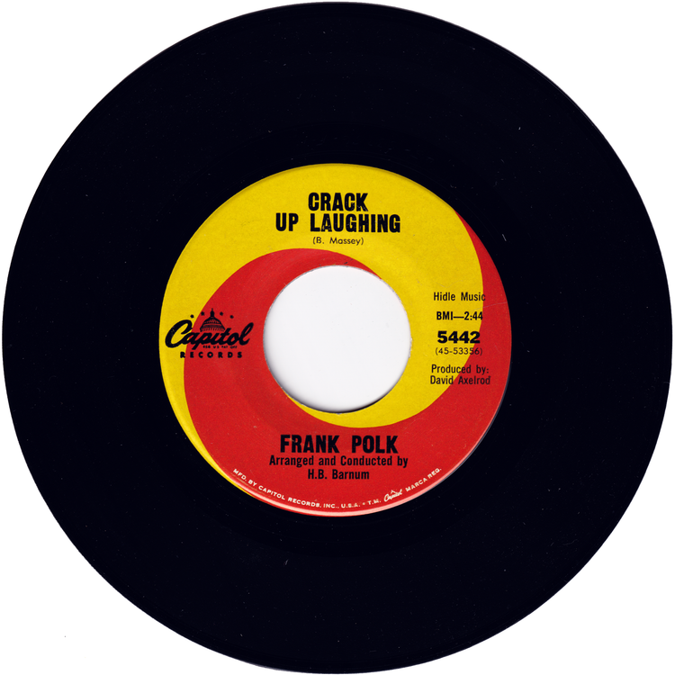 Frank Polk - In The Ring / Crack Up Laughing