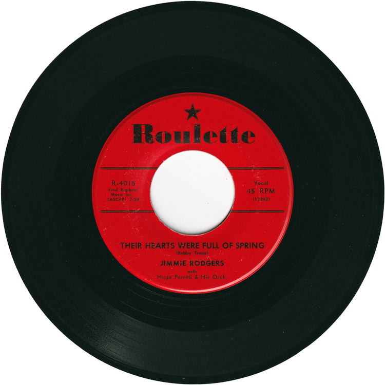 Jimmie Rodgers - Honeycomb / Their Hearts Were Full Of Spring