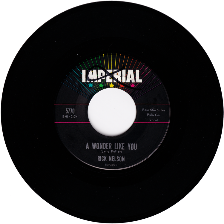 Rick Nelson - Everlovin' / A Wonder Like You