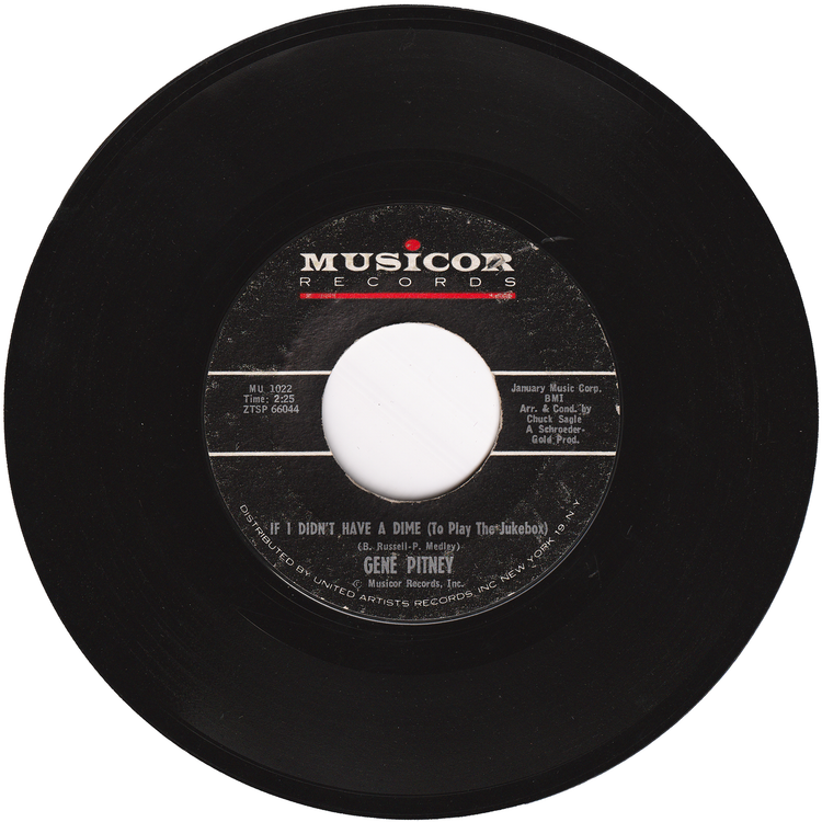 Gene Pitney - Only Love Can Break A Heart / If I Didn't Have A Dime