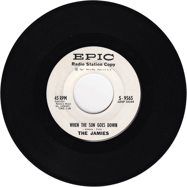 The Jamies - Snow Train / When The Sun Goes Down (Promo)