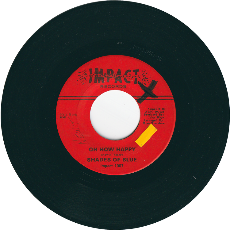 Shades of Blue - Oh How Happy / Little Orphan Boy