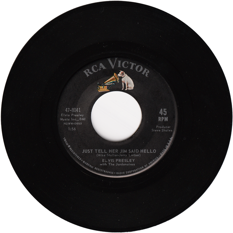Elvis Presley - She's Not You / Just Tell Her Jim Said Hello