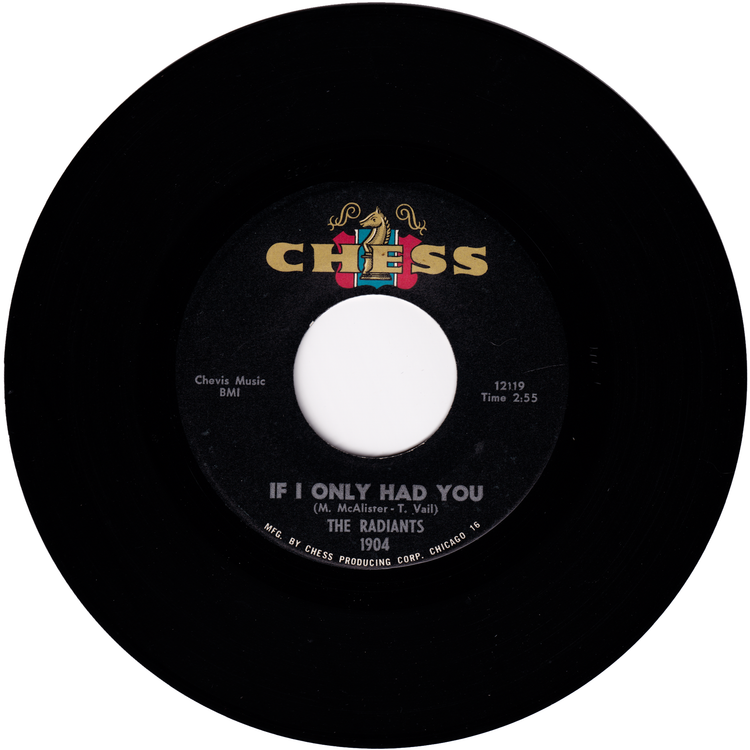The Radiants - Voice Your Choice / If I Only Had You