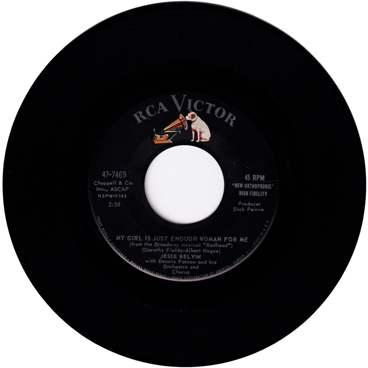 Jesse Belvin - Guess Who / My Girl Is Just Enough Woman For Me
