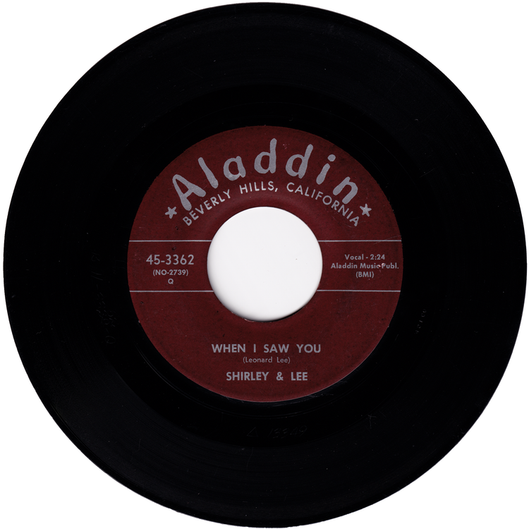 Shirley & Lee - That's What I Wanna Do / When I Saw You