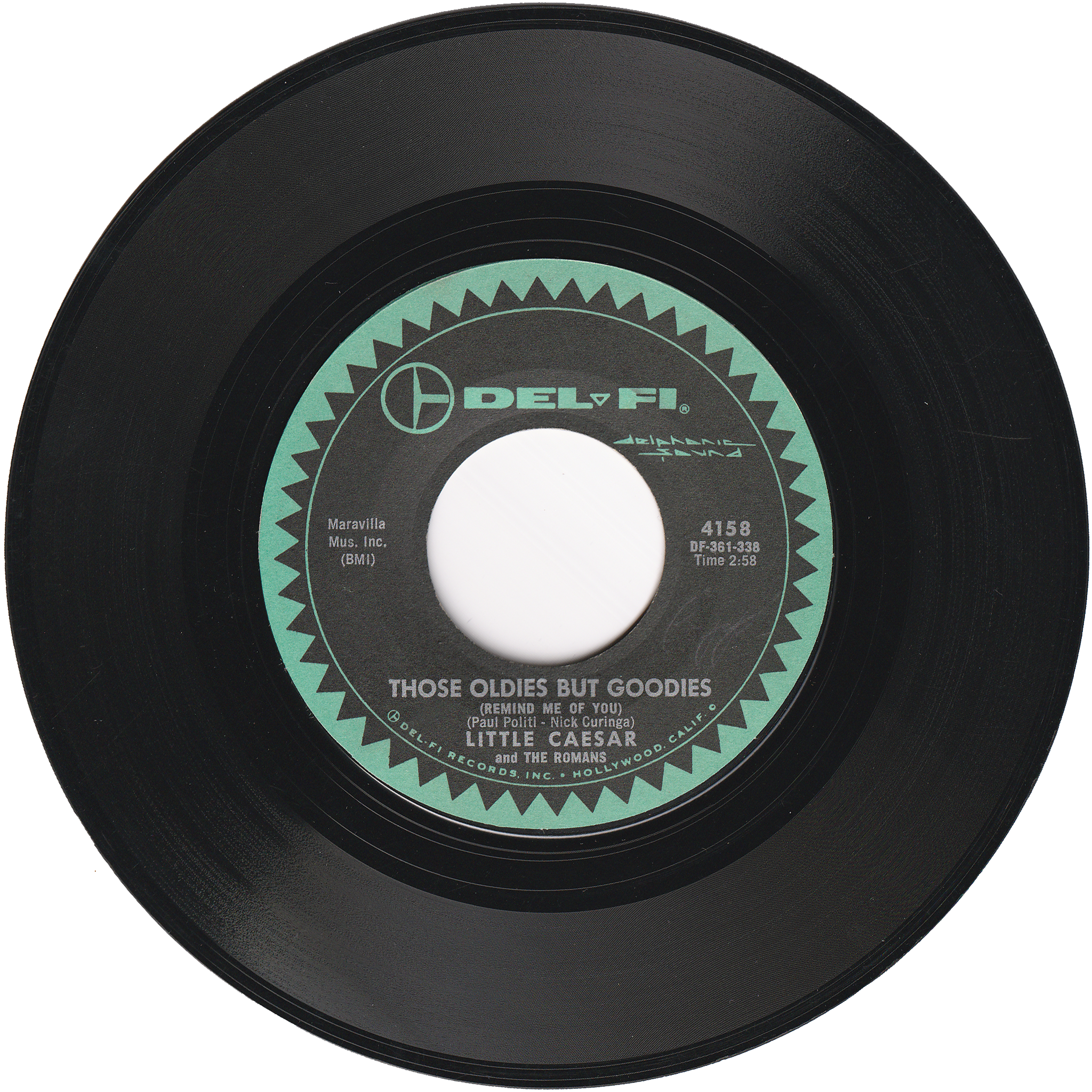 Little Caesar & The Romans - Those Oldies But Goodies / She Don't