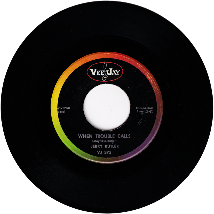 Jerry Butler - Find Another Girl / When Trouble Calls