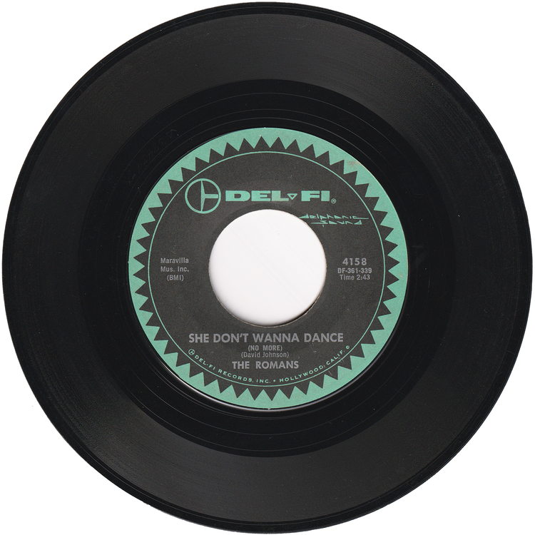 Little Caesar & The Romans - Those Oldies But Goodies / She Don't Wanna Dance