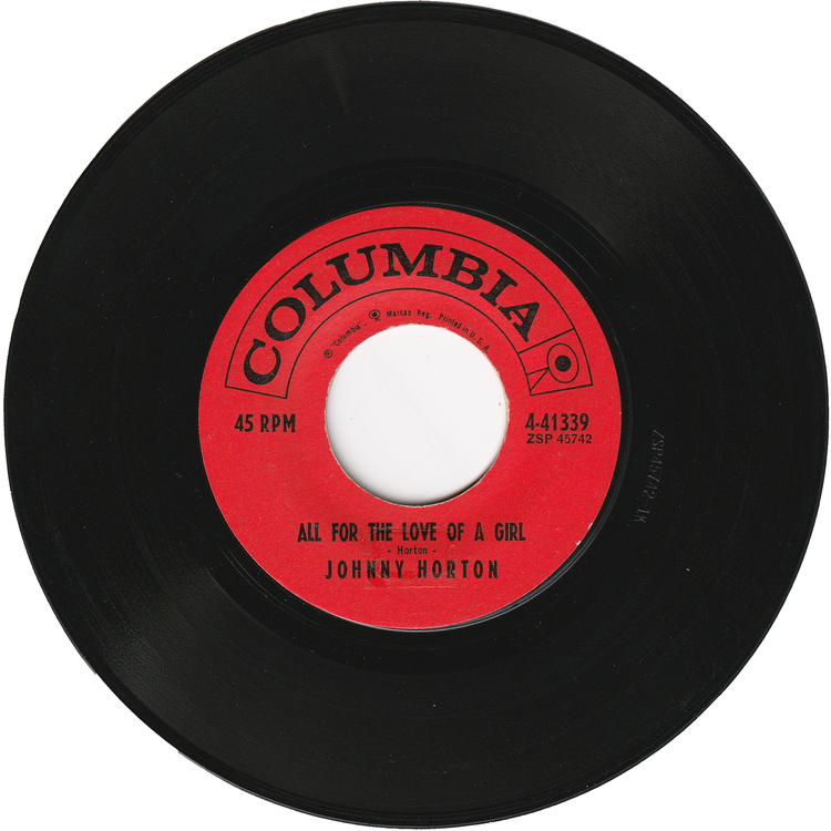 Johnny Horton - The Battle Of New Orleans / All For The Love Of A Girl
