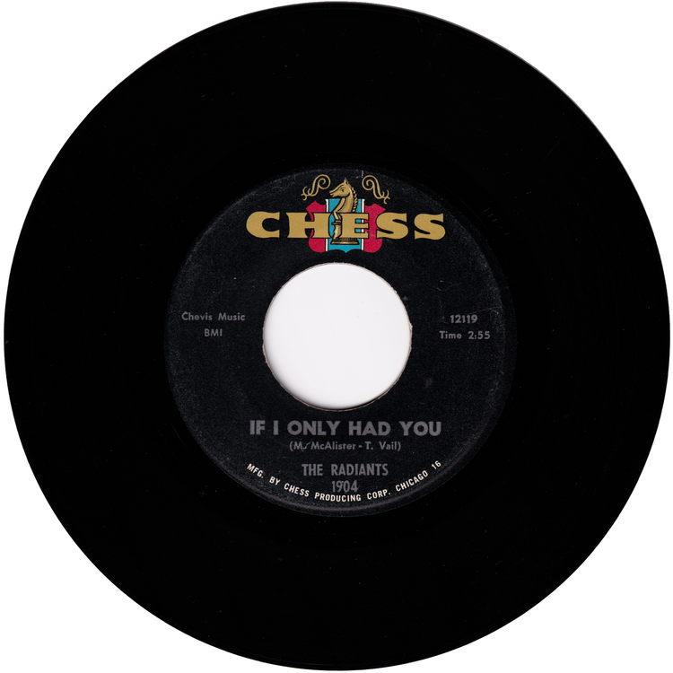 The Radiants - Voice Your Choice / If I Only Had You