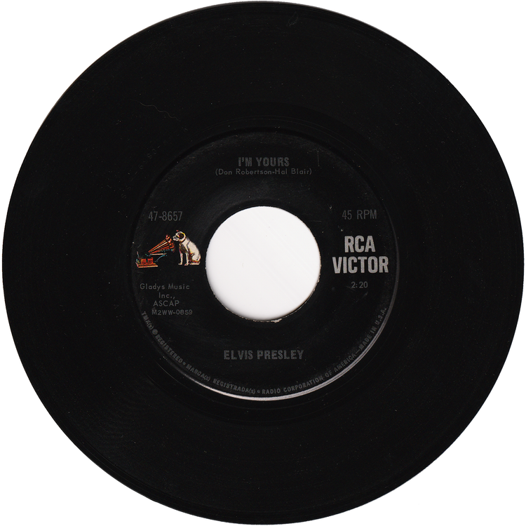 Elvis Presley - (It's a) Long Lonely Highway / I'm Yours