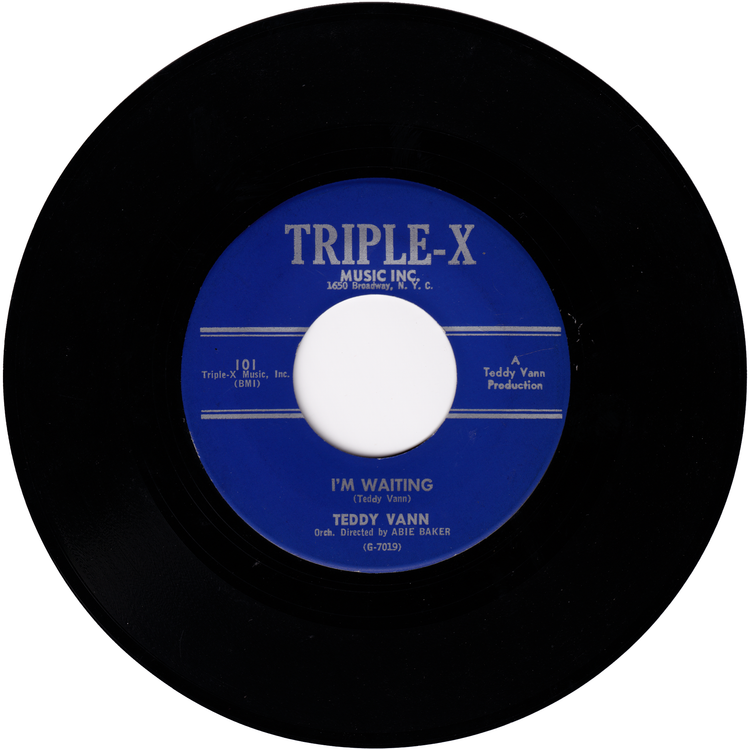 Teddy Vann - Cindy / I'm Waiting
