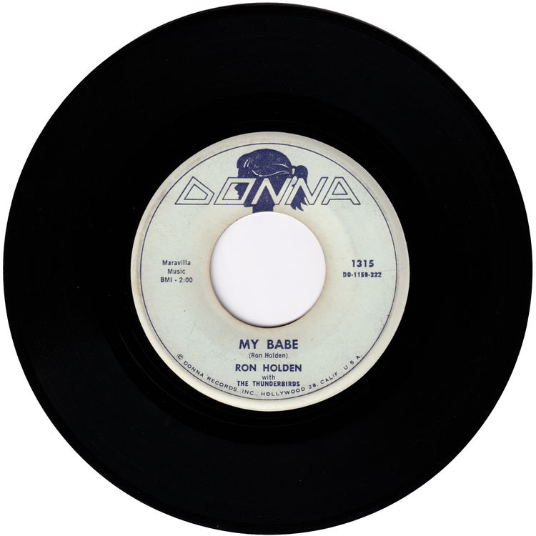 Ron Holden - Love You So / My Babe (DONNA Light Blue Label)