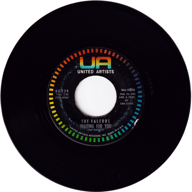 The Falcons - The Teacher / Waiting For You