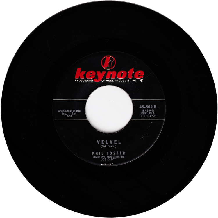 Phil Foster - Shuckle Twist / Velvel