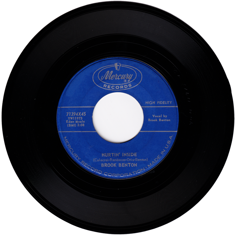 Brook Benton - It's Just A Matter Of Time / Hurtin' Inside
