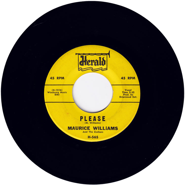 Maurice Williams & The Zodiacs - High Blood Pressure / Please