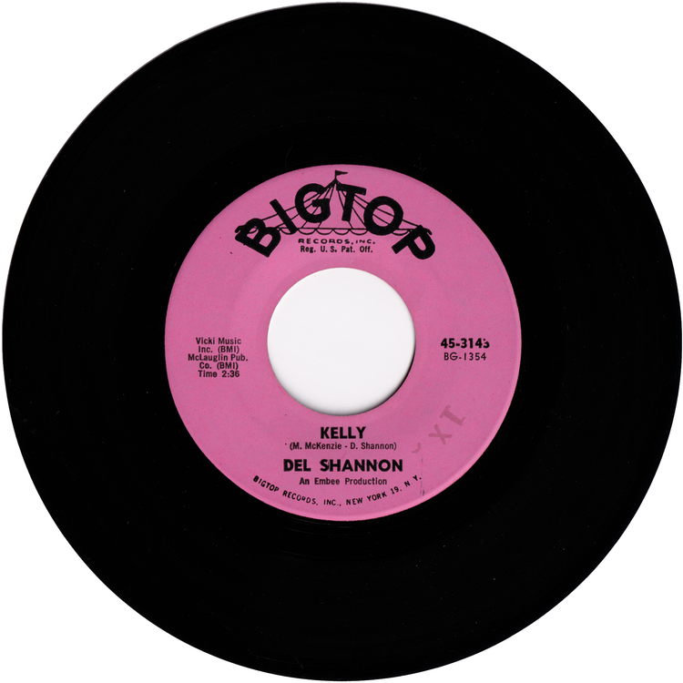 Del Shannon - Two Kind Of Teardrops / Kelly