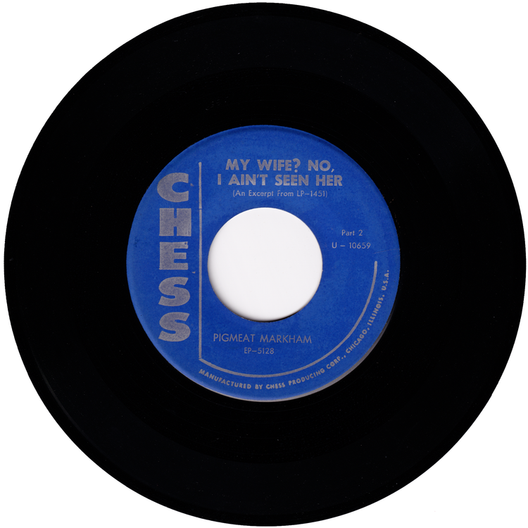 Pigmeat Markham - My Wife? No, I Ain't Seen Her Part 1 / My Wife? No, I Ain't Seen Her Part 2
