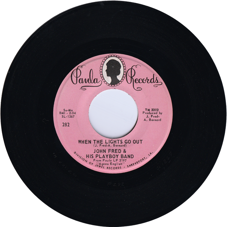 John Fred & His Playboys Band - Judy In Disguise / When The Lights Go Out