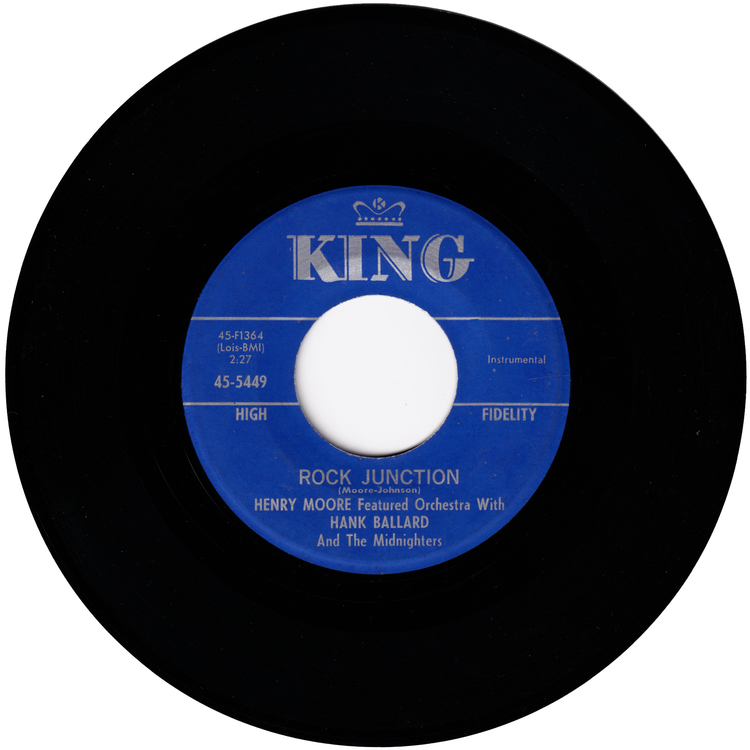 Hank Ballard & The Midnighters - Spongie / Rock Junction