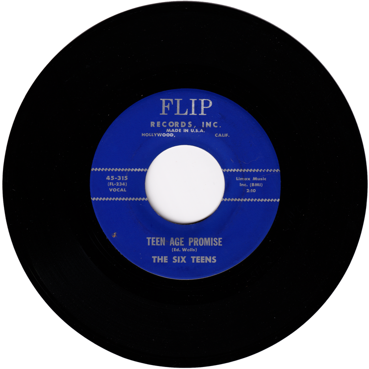 The Six Teens - A Casual Look / Teen Age Promise (2nd.press)