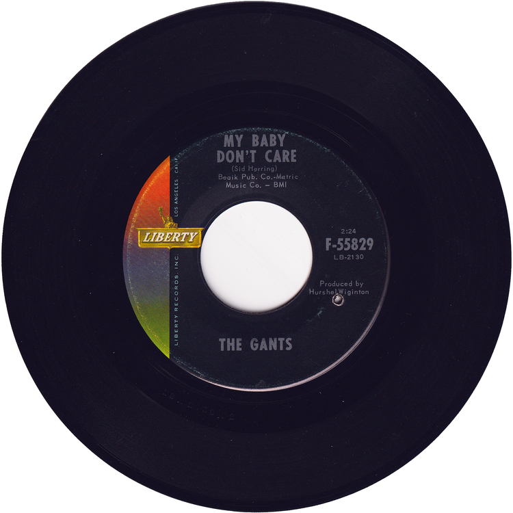 The Gants - Road Runner / My Baby Don't Care
