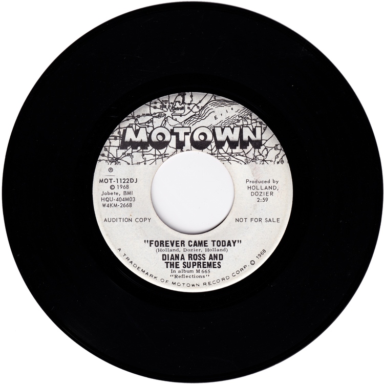 The Supremes - Forever Came Today / Forever Came Today (Promo)