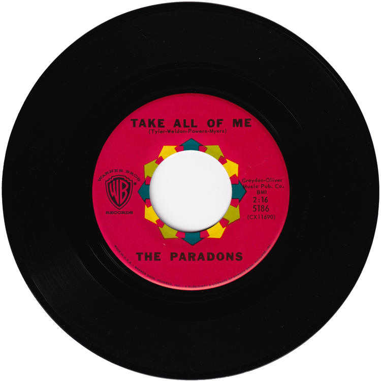The Paradons - So Fine, So Fine, So Fine / Take All Of Me