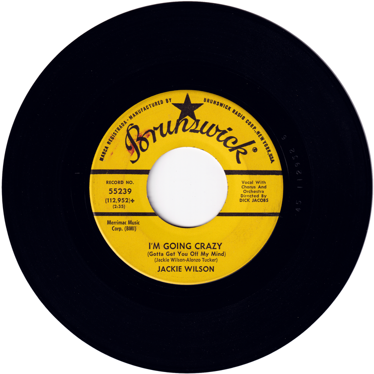 Jackie Wilson - Baby Workout / I'm Going Crazy (Promo)