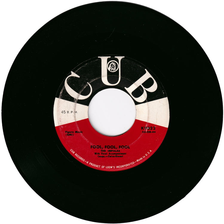 The Impalas - Sorry (I Ran All The Way Home) / Fool, Fool, Fool