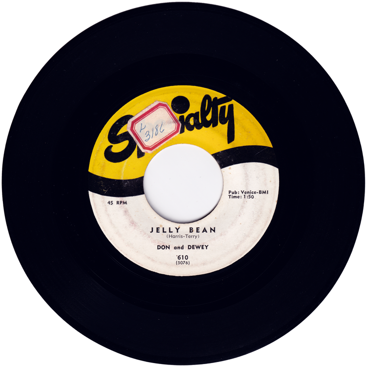 Don & Dewey - Leavin' It All Up To You / Jelly Bean