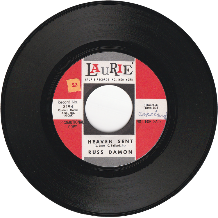 Russ Damon - Hip Huggers / Heaven Sent (Promo)