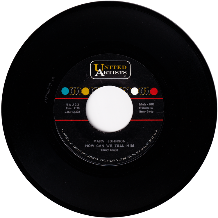 Marv Johnson - I've Got A Notion / How Can We Tell Him